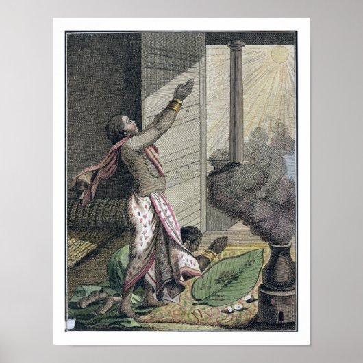 Pongol festival in India, uit 'Voyage aux Indes' o Poster (Voorkant)