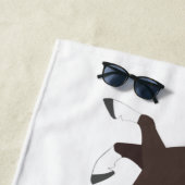 Ponies Beach Towel Strandlaken (In situ)