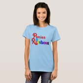 Ponies en Rainbows Shirt (Voorkant volledig)