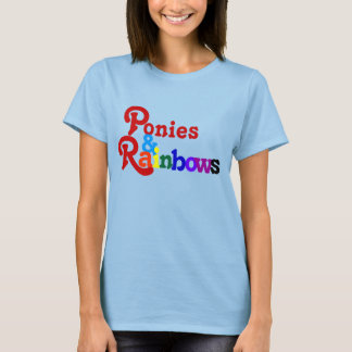 Ponies en Rainbows Shirt