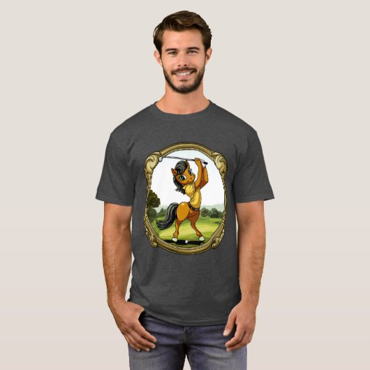 Ponies Golf / Golfers Pony T-Shirt (Voorkant volledig)