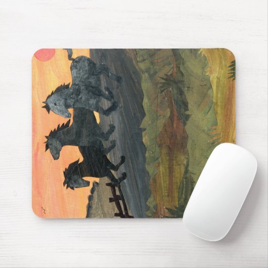 Ponies mousepad muismat (Met muis)