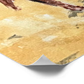 Ponies of Assateague Island Poster (Hoek)