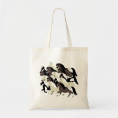 Ponies Totebag Tote Bag (Voorkant)