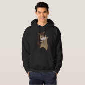 Ponny Rider Cute Animals Brown Hoodie (Voorkant volledig)