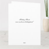 Ponskaart 10-jarig Huwelijksjubileum met gestanste Kaart (Achterkant)