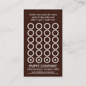 ponskaart met dubbele blootstelling klantenkaartje (Achterkant)