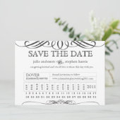 Ponskaart Save the Date (Staand voorkant)