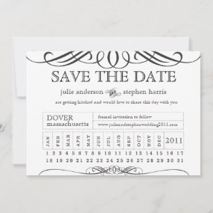 Ponskaart Save the Date