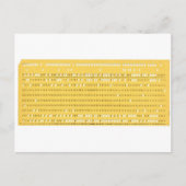  ponskaart voor computergegevensopslag briefkaart (Voorkant)