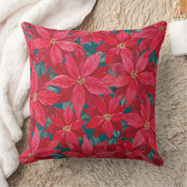 Ponssetias Winter Shelter Kussen