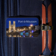 Pont a Mousson Panorama met Moselle Souvenir