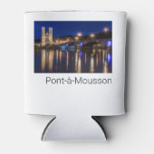 Pont a Mousson Panorama met Moselle Souvenir Blikjeskoeler (Voorkant)