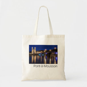 Pont a Mousson Panorama met Moselle Souvenir Tote Bag
