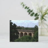 Pont Adolphe, Luxemburg Briefkaart (Staand voorkant)