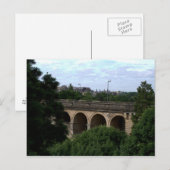Pont Adolphe, Luxemburg Briefkaart (Voorkant / Achterkant)