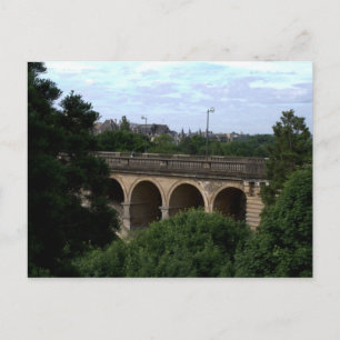 Pont Adolphe, Luxemburg Briefkaart