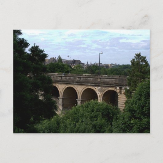 Pont Adolphe, Luxemburg Briefkaart (Voorkant)