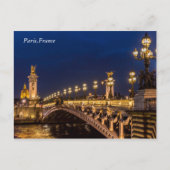 Pont Alexander III Briefkaart Parijs (Voorkant)