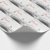 Pont Alexandre III aan de Seine River - Parijs Fra Cadeaupapier (Hoek)