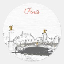 Pont Alexandre III aan de Seine River - Parijs Fra