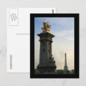 Pont Alexandre III Detail Briefkaart (Voorkant / Achterkant)