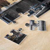 Pont Alexandre III en Grand Palais in het gouden u Legpuzzel (Zijkant)