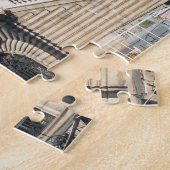 Pont Alexandre III en Grand Palais op een zonnige  Legpuzzel (Zijkant)