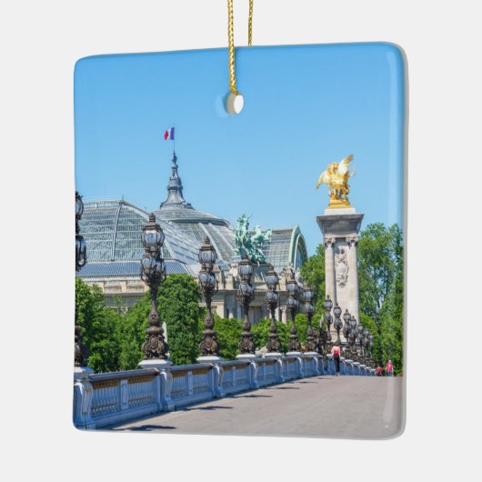 Pont Alexandre III en Grand Palais, Parijs, Frankr Keramisch Ornament (Links)