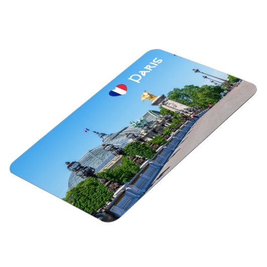 Pont Alexandre III en Grand Palais, Parijs, Frankr Magneet (Linkerzijde)