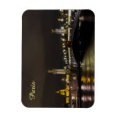 Pont Alexandre III en Ongeldig 's nachts Magneet (Verticaal)