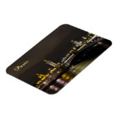 Pont Alexandre III en Ongeldig 's nachts Magneet (Linkerzijde)