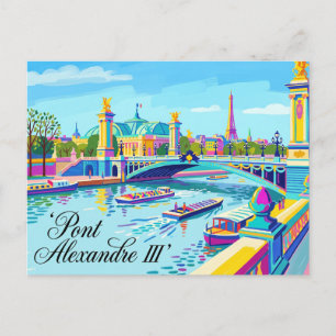 Pont Alexandre III Frankrijk Briefkaart