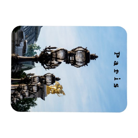 Pont Alexandre III - Parijs, Frankrijk Magneet (Horizontaal)