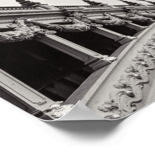 Pont Alexandre III Paris Bridge Poster Print (Hoek)