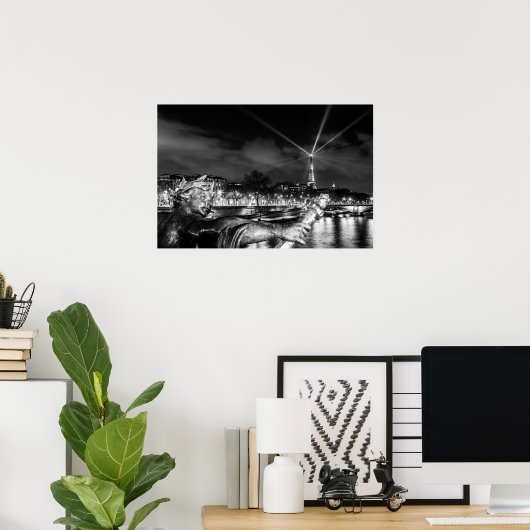 Pont Alexandre III Poster (Thuiskantoor)