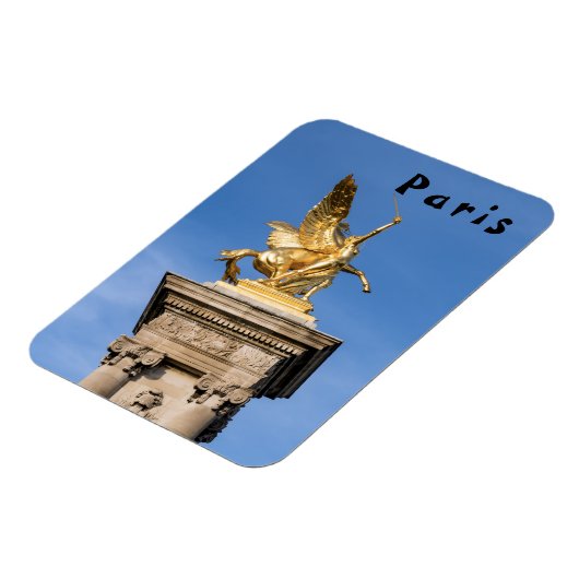 Pont Alexandre lll bridge - Parijs, Frankrijk Magneet (Linkerzijde)