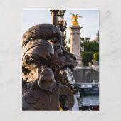 Pont Alexandre lll-brug - Parijs, Frankrijk Briefkaart (Voorkant)