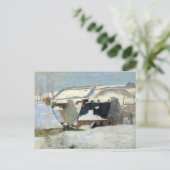 Pont-Aven onder de sneeuw | Paul Gauguin Briefkaart (Staand voorkant)