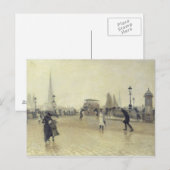 Pont Corneille, Rouen, 1891 Briefkaart (Voorkant / Achterkant)