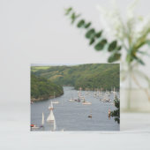 Pont Creek Polruan Briefkaart (Staand voorkant)