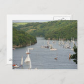 Pont Creek Polruan Briefkaart (Voorkant / Achterkant)