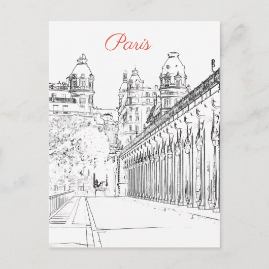 Pont de Bir-Hakeim over de Seine - Parijs, Frankri Briefkaart (Voorkant)