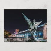 Pont de Bir-Hakeim ’s nachts - Parijs, Frankrijk Briefkaart (Voorkant)