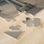 Pont de Bir-Hakeim ’s nachts - Parijs, Frankrijk Legpuzzel (Zijkant)