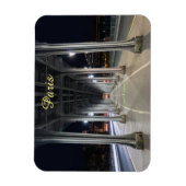 Pont de Bir-Hakeim 's nachts - Parijs, Frankrijk Magneet (Verticaal)