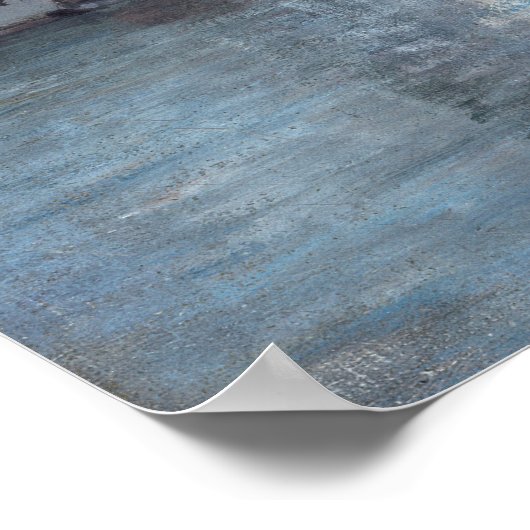 Pont de la Tournelle in Parijs door Stanislas Lépi Poster (Hoek)