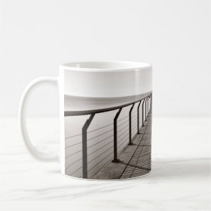 Pont Del Petroli bij zonsopgang in Barcelona in Sp Koffiemok