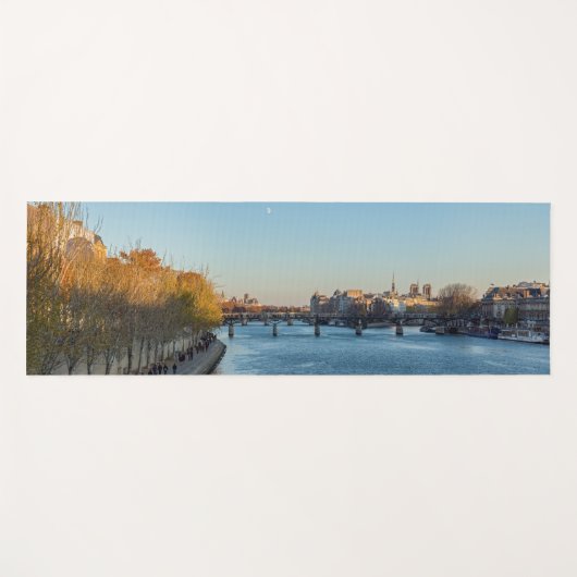 Pont des Arts and ile de la Cite - Parijs, Frankri Yogamat (Voorkant (horizontaal))
