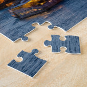 Pont des arts at nachtfall - Paris, Frankrijk Legpuzzel (Zijkant)